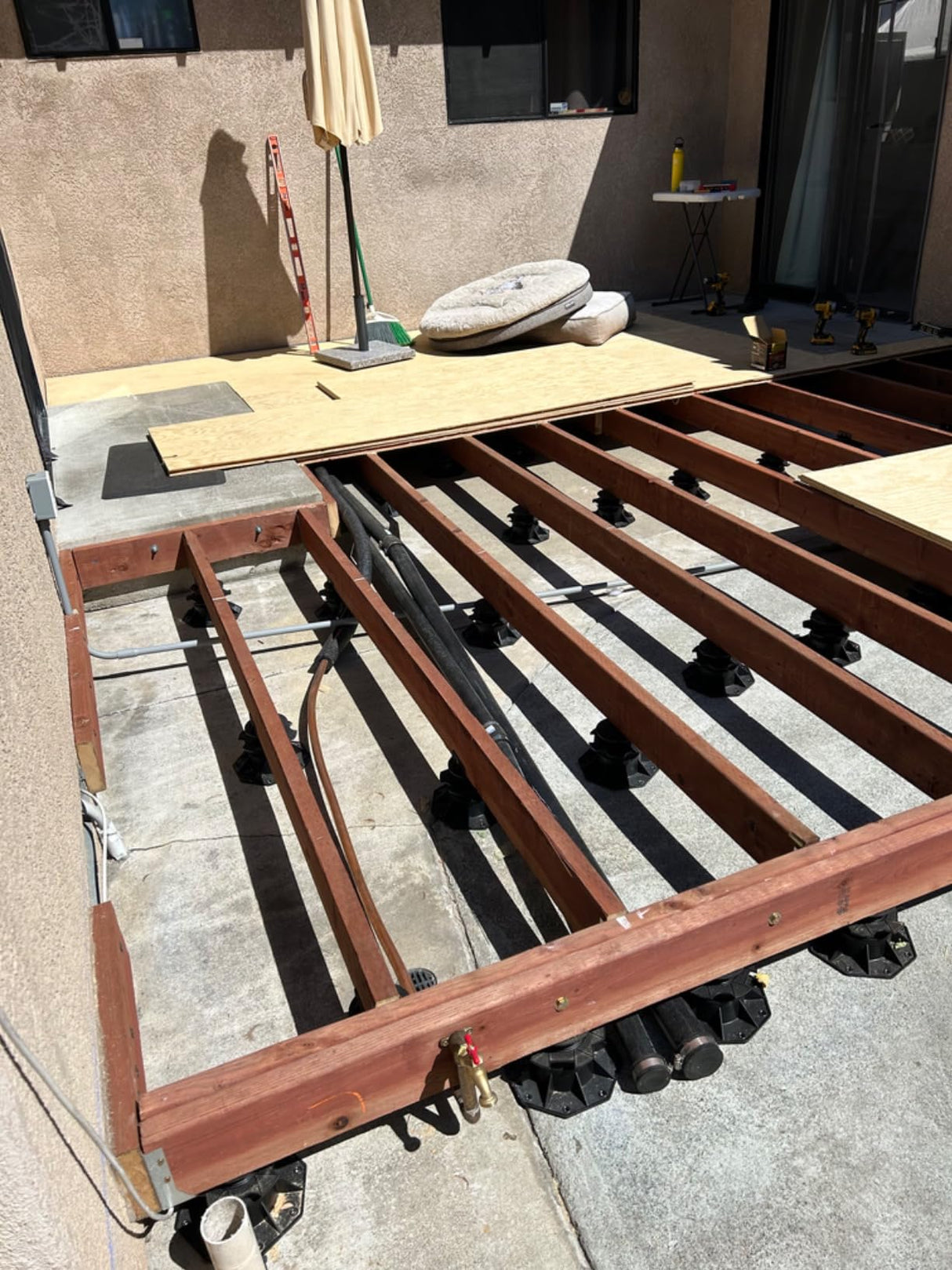 12 Pack Adjustable Deck Support Pedestals – Deck Foundation Bases