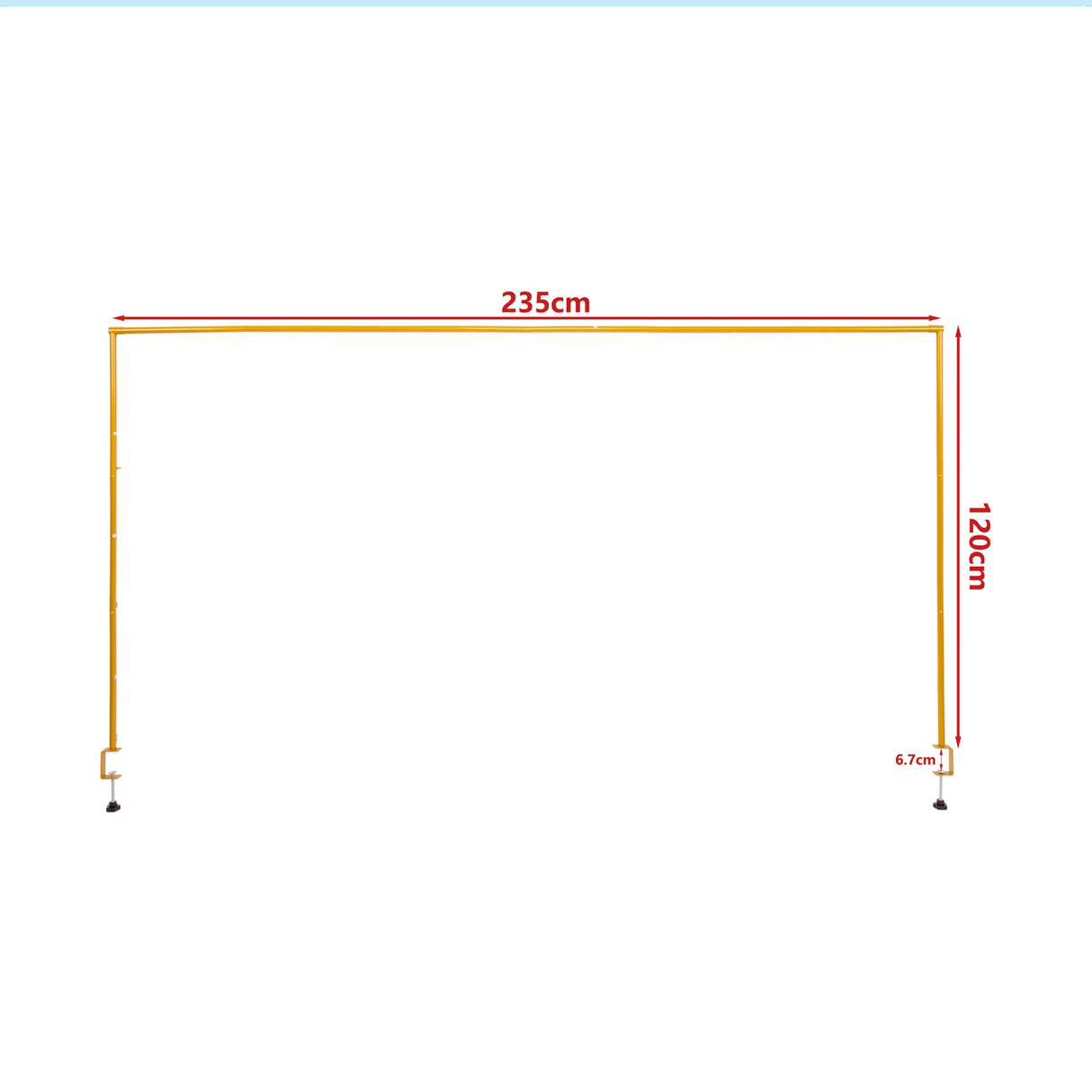 Table Arch Stand with Clamps – Wedding & Birthday Party Balloon Decoration Frame