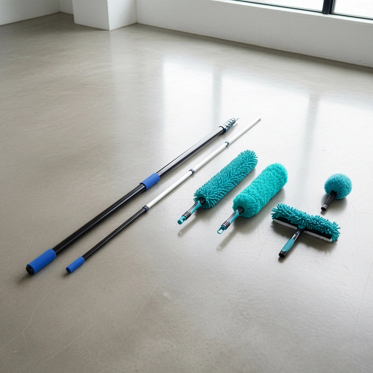 9m Extendable Ceiling Duster Kit – Heavy Duty Telescopic Pole Cleaner