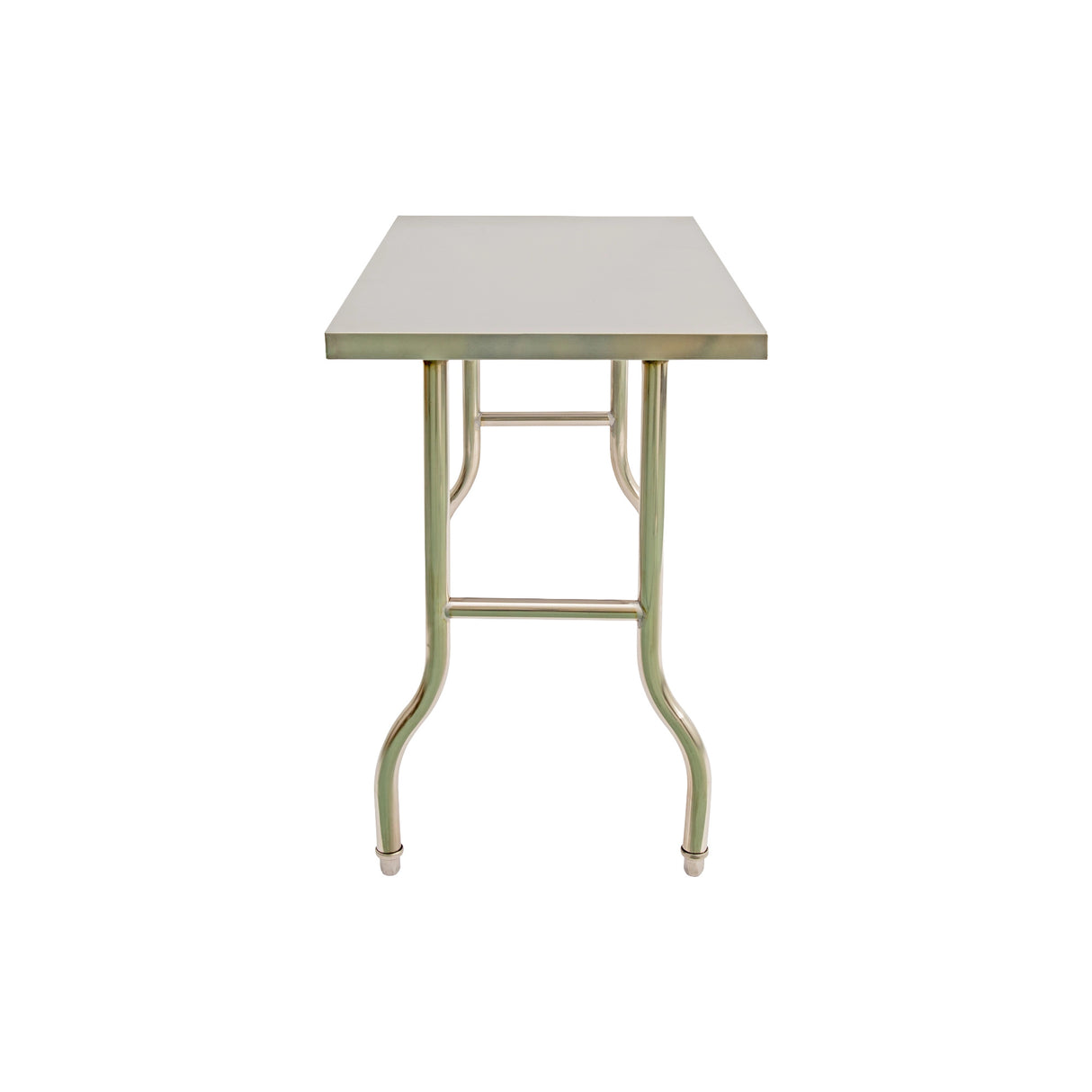 Stainless Steel Kitchen Bench Folding Commercial Prep Work Table 122x61cm