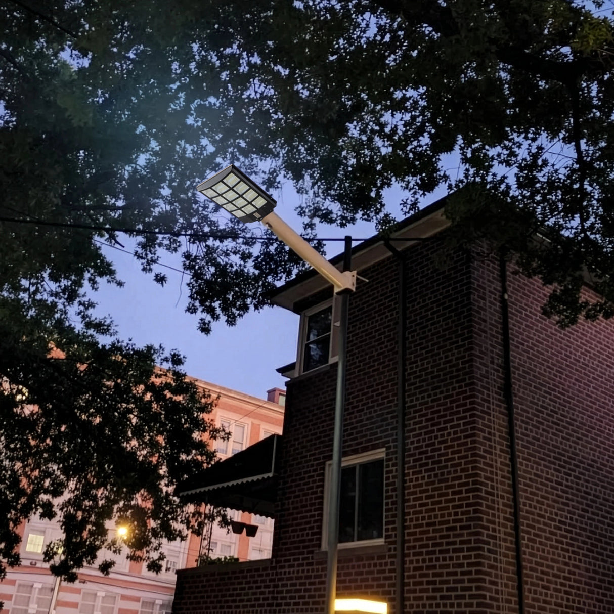 1152 Solar LED Street Light – Commercial Outdoor Garden Motion Sensor Flood Lamp