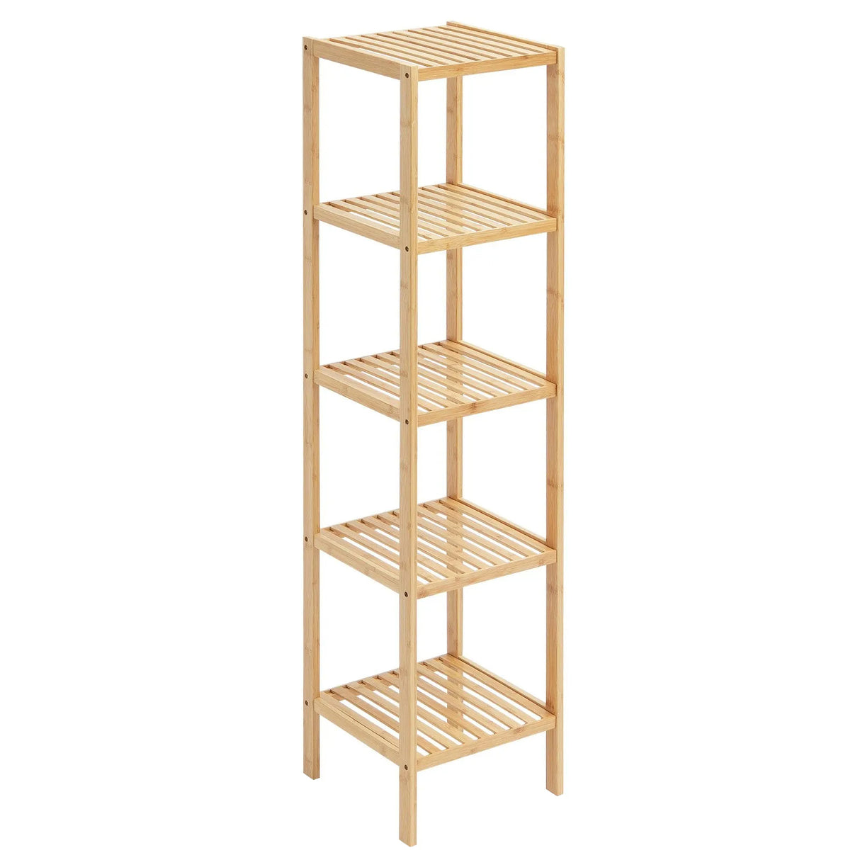 5 Tier Bookshelf Storage Bookcase Shelving Unit for Home Office