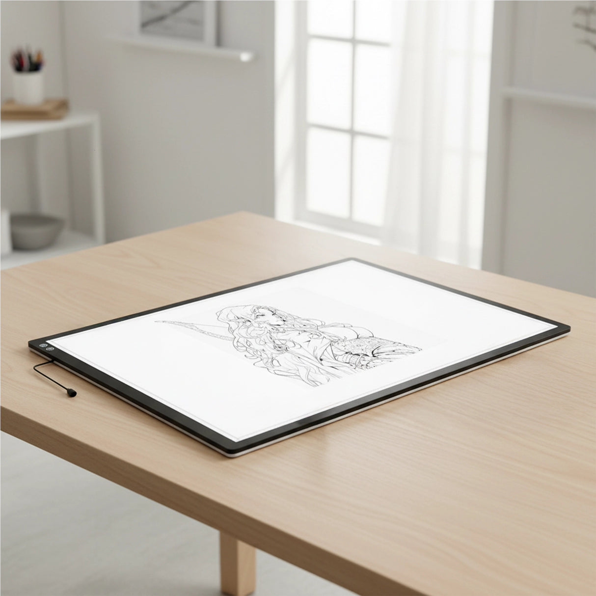 A1 LED Light Box for Drawing, Calligraphy & Tracing Artists Pad