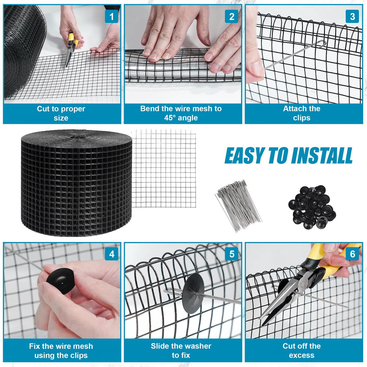 30m Solar Panel Bird Proofing Kit Stainless Steel Mesh