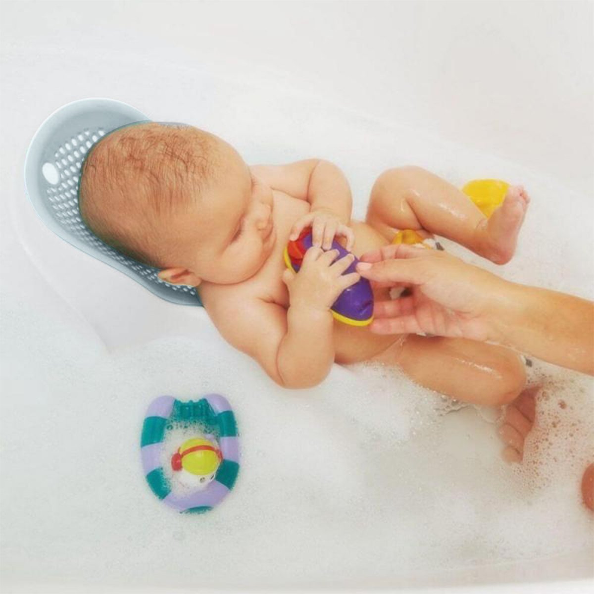 Angelcare AC583 Baby Bath Support Fit - Light Aqua