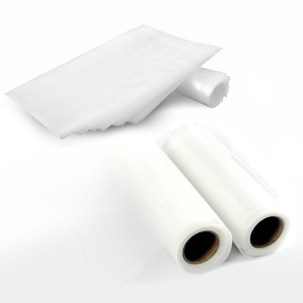 2 Rolls Of Vacuum Food Seal Bag Commercial Heat Grade