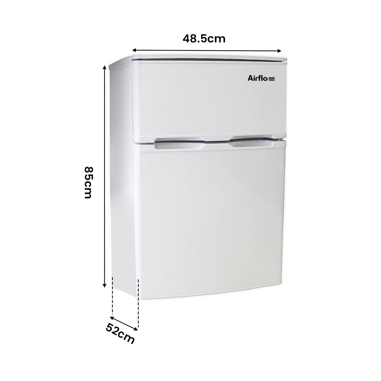 Airflo 90L Mini Double Door Fridge