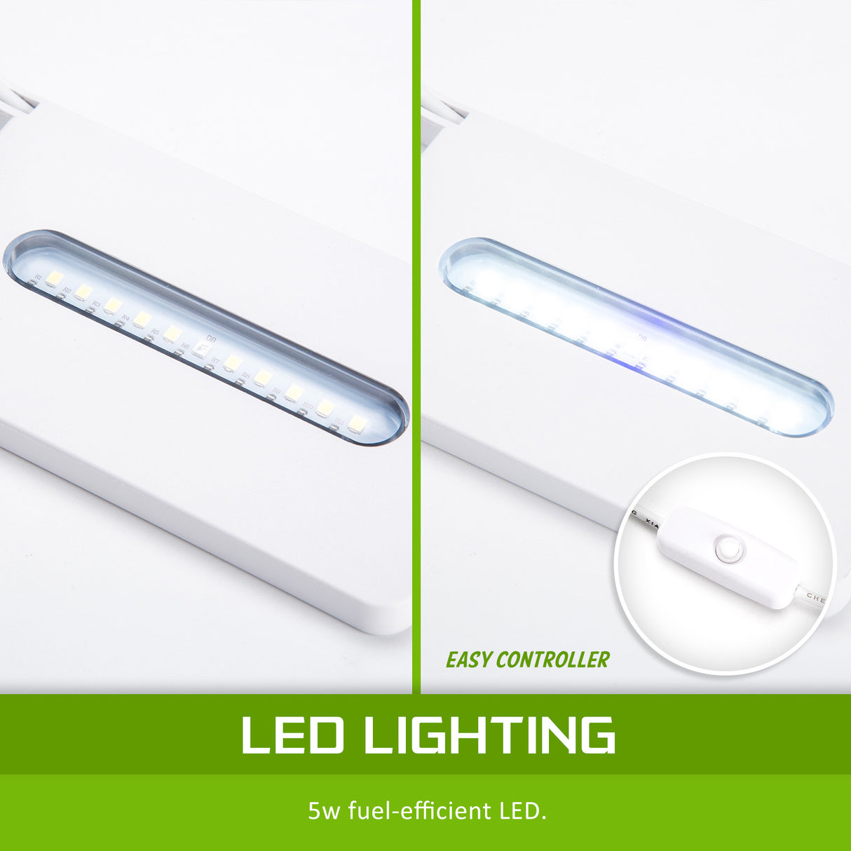 16L Starfire Glass Aquarium Fish Tank