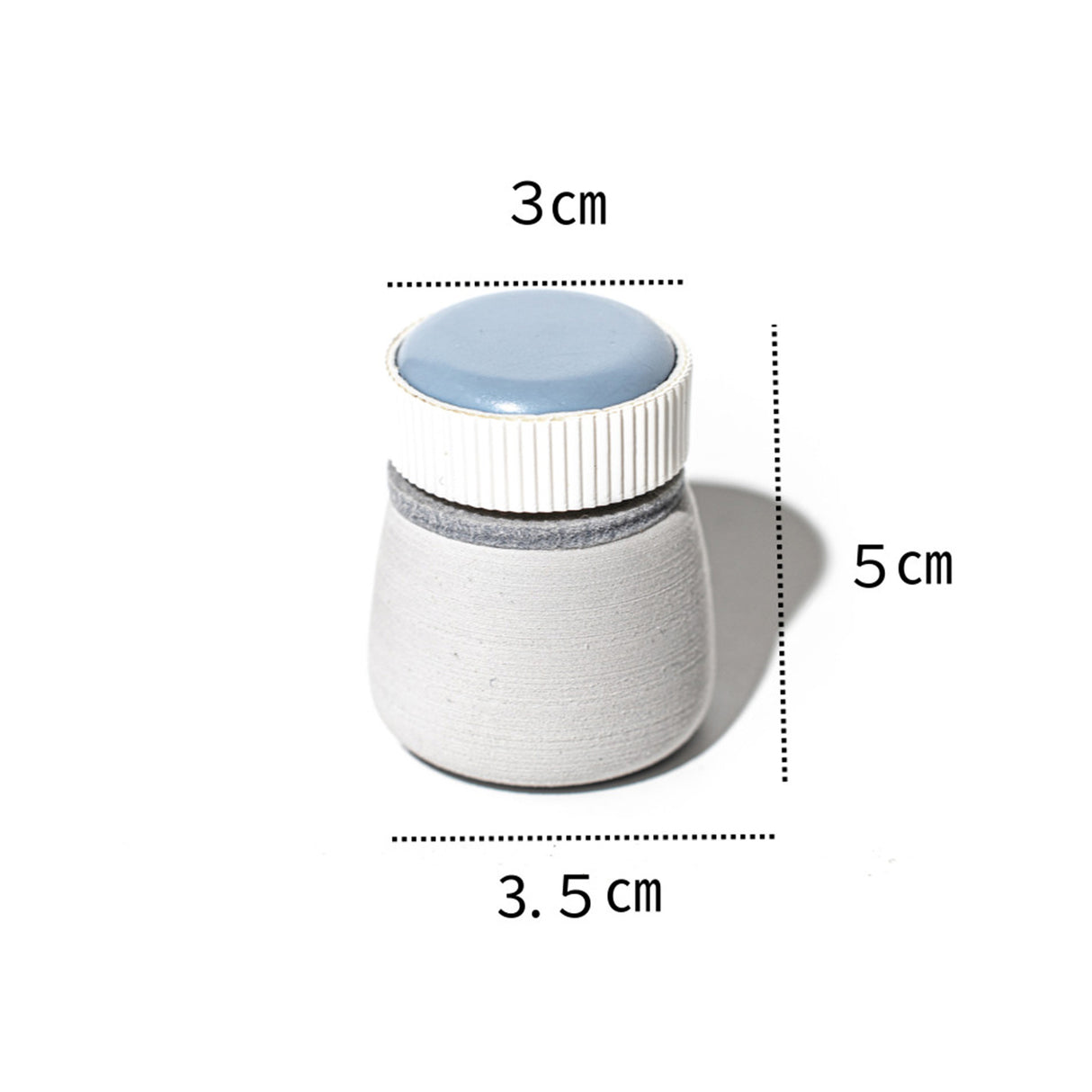 Fish Tank Corner Moss Magnet Scraper Scrubber - GREY