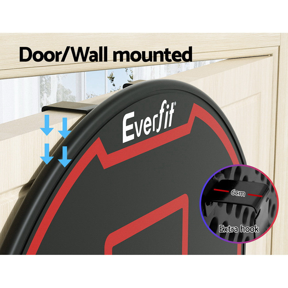 Everfit 38 Basketball Hoop Backboard Door Wall Mounted Ring Net Sports Kids