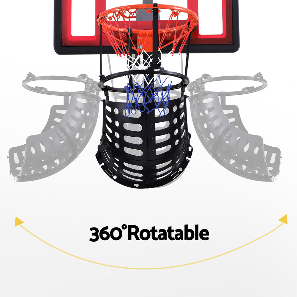 Revolutionary 360° Basketball Hoop with Automatic Ball Return System