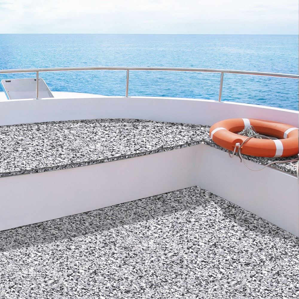 Camo EVA Foam Marine Decking Sheet for Boats - 240x90x0.6cm Anti-Slip Flooring