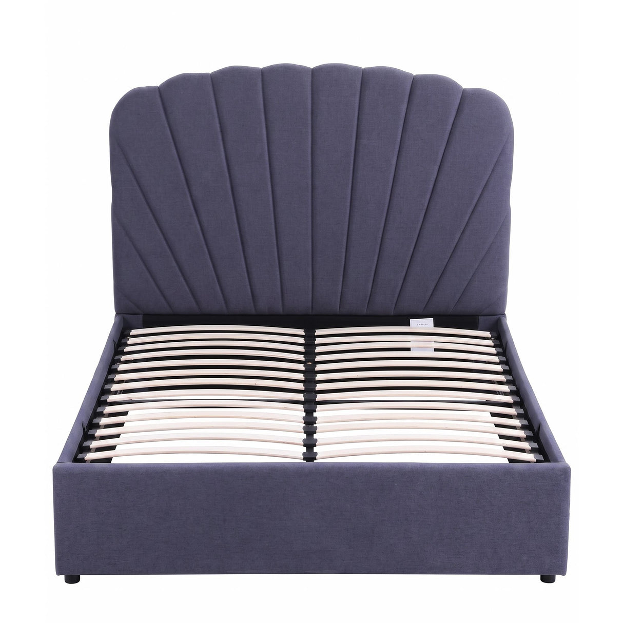 Artiss Double Bed Frame with Lift Up Storage and USB Ports Grey