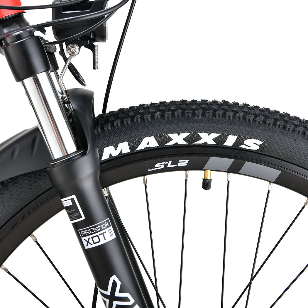 2023 VALK MX7 Electric Bike Medium frame Mountain ebike, Black and Red