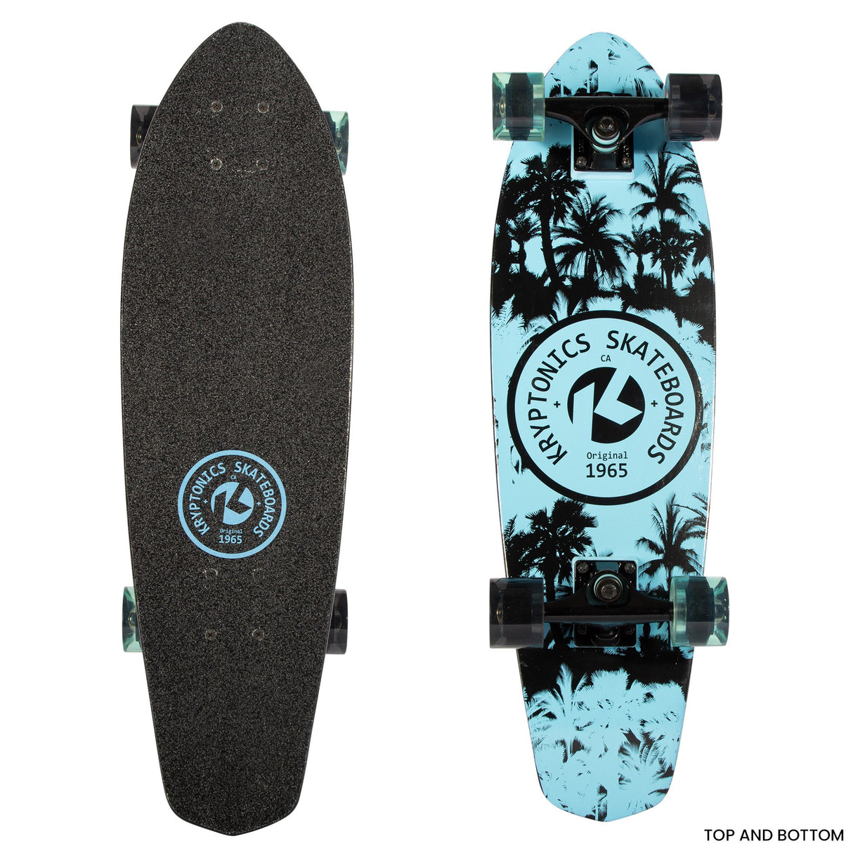 Kryptonics 28-Inch Skateboard Cruiser Board - Negative