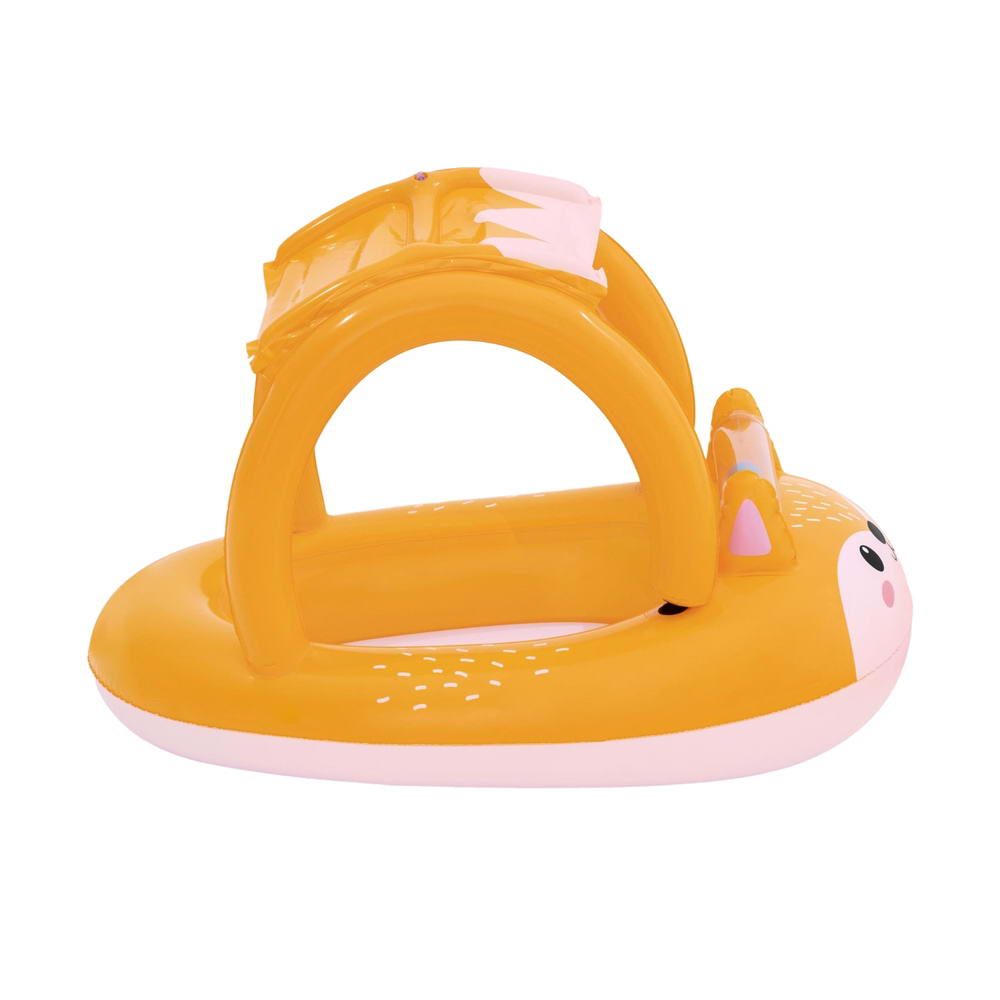Bestway Kids' Inflatable Fox Pool Float with Removable Canopy - 94x66CM