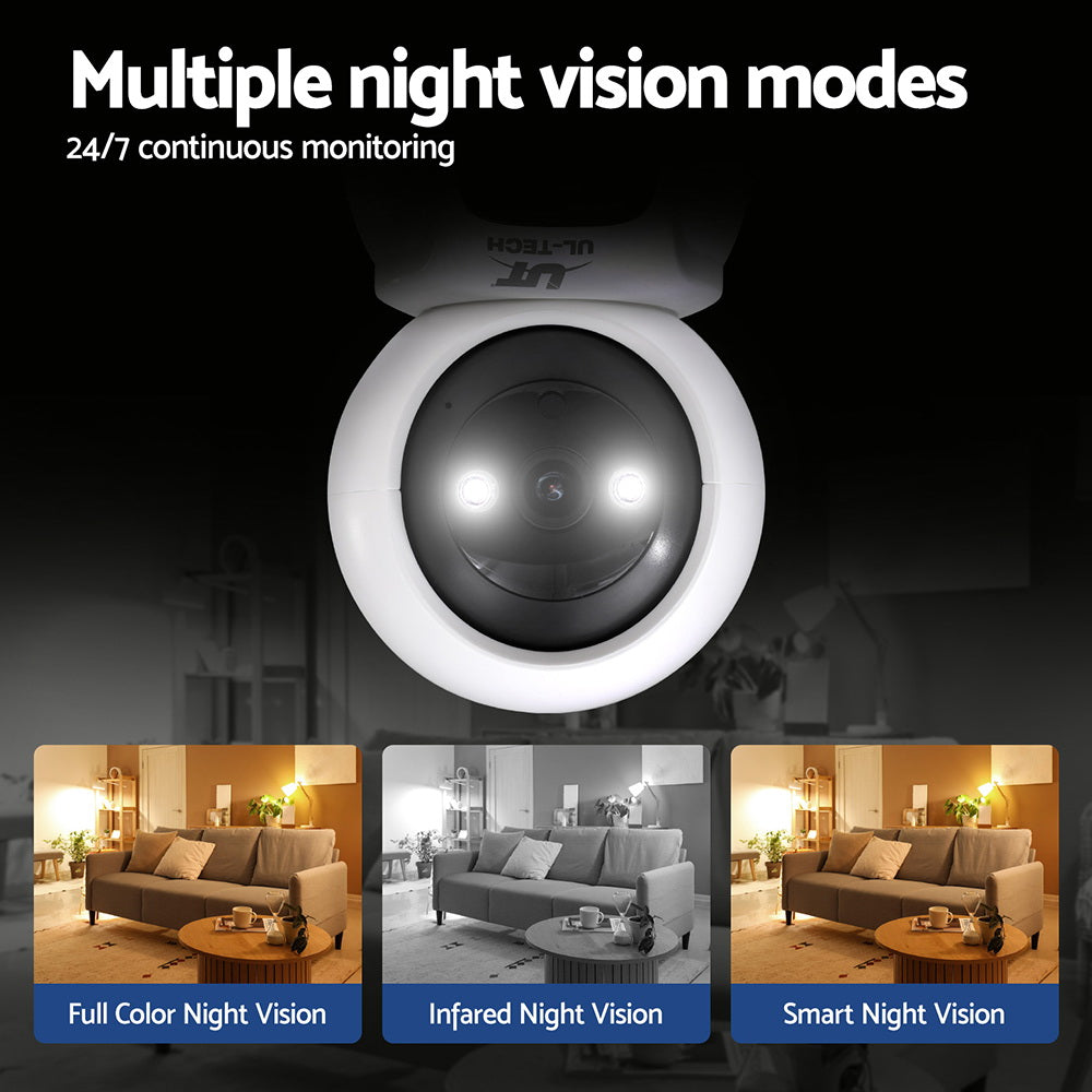 UL-tech Crystal Clear 3MP Baby Monitor CCTV Camera
