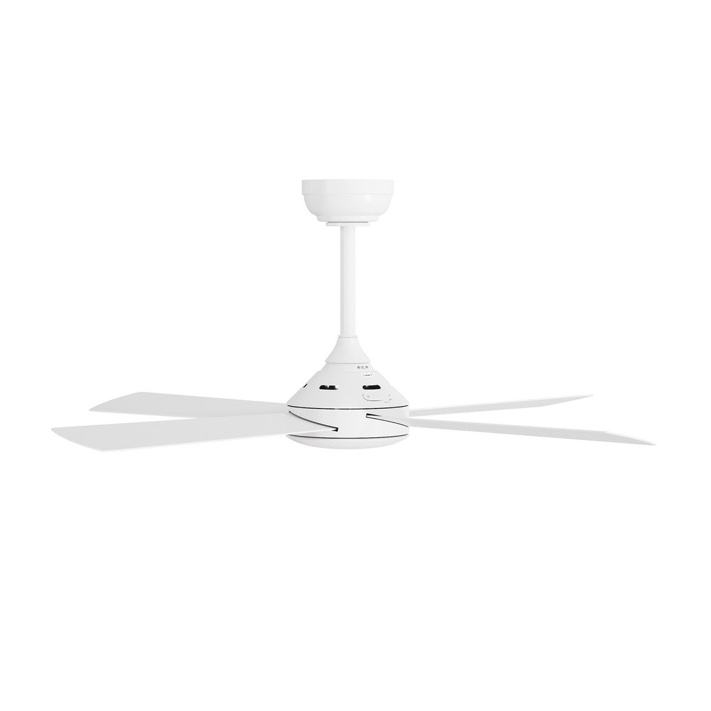 Vevare 52'' Ceiling Fan AC Remote Control Timer 4 Blades White