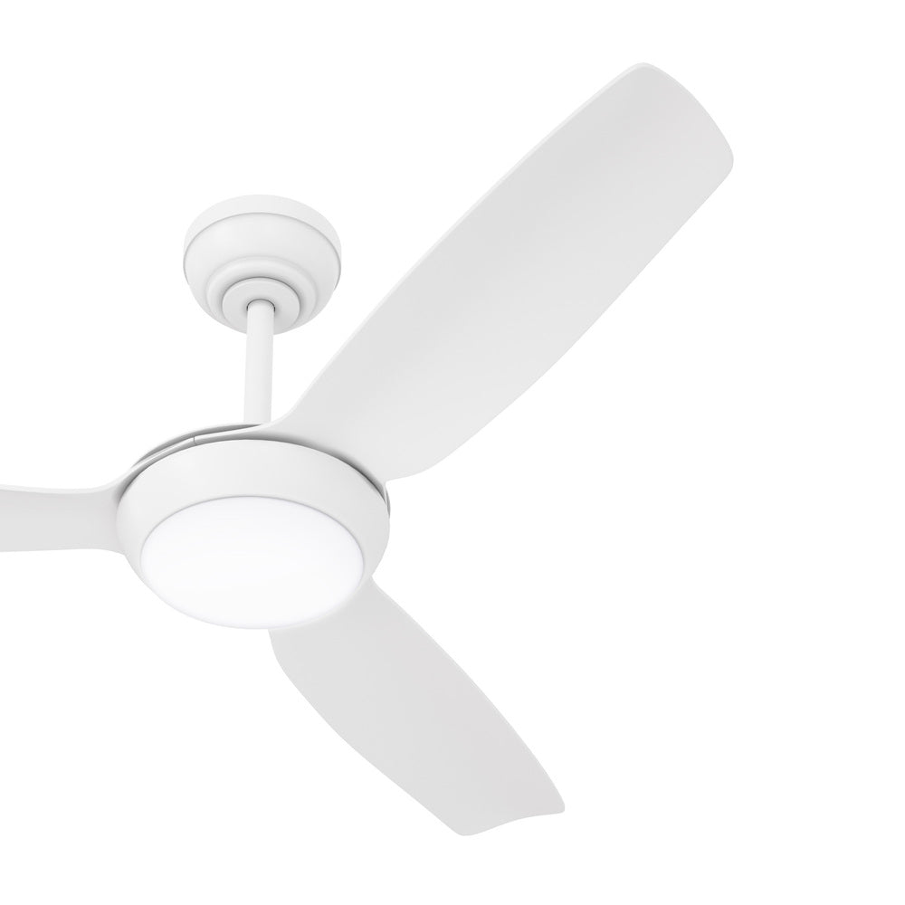 Vevare 52" Ceiling Fan with Light DC Remote Control 5 Speed White