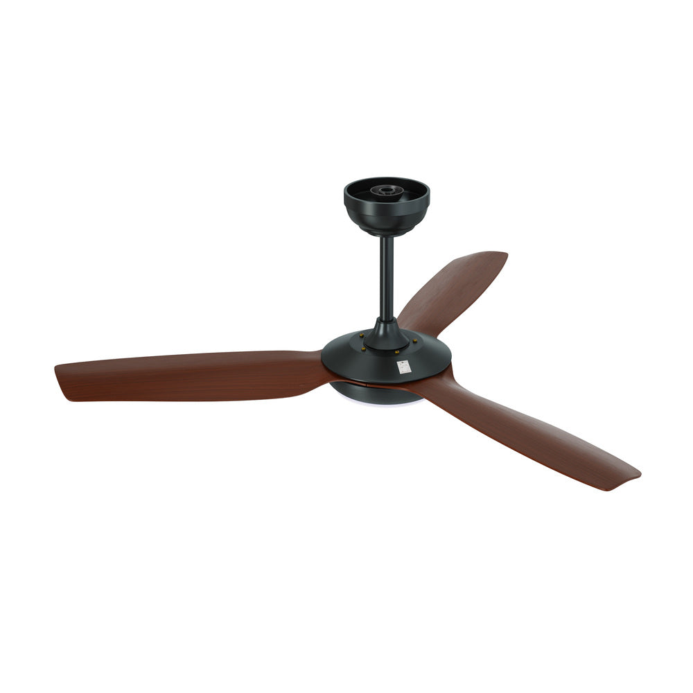 Vevare 52" Ceiling Fan with Light DC Remote Control 5 Speed Walnut