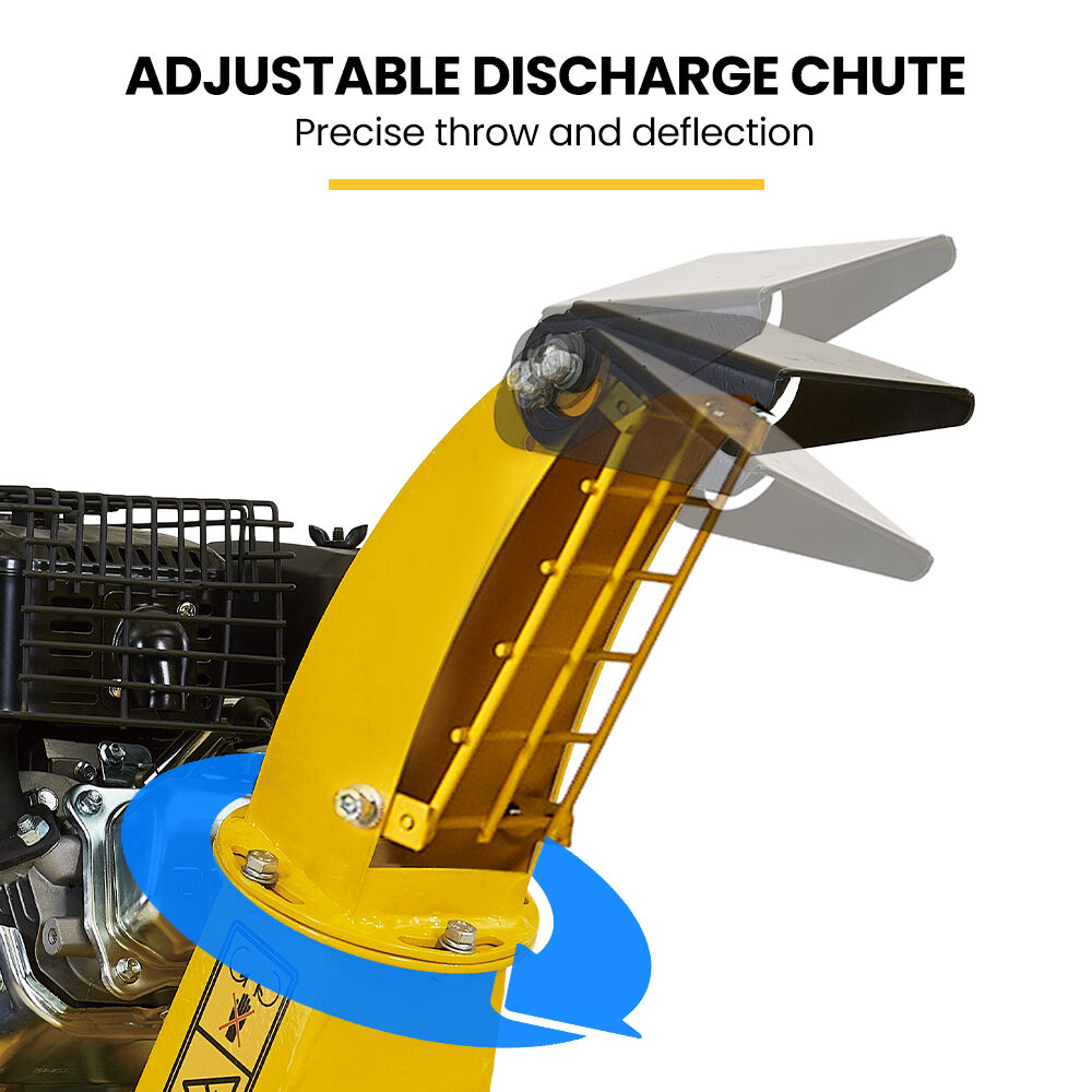 MICHIGAN 7HP 212cc Petrol Wood Chipper, Tree Mulcher - Raptor 1100