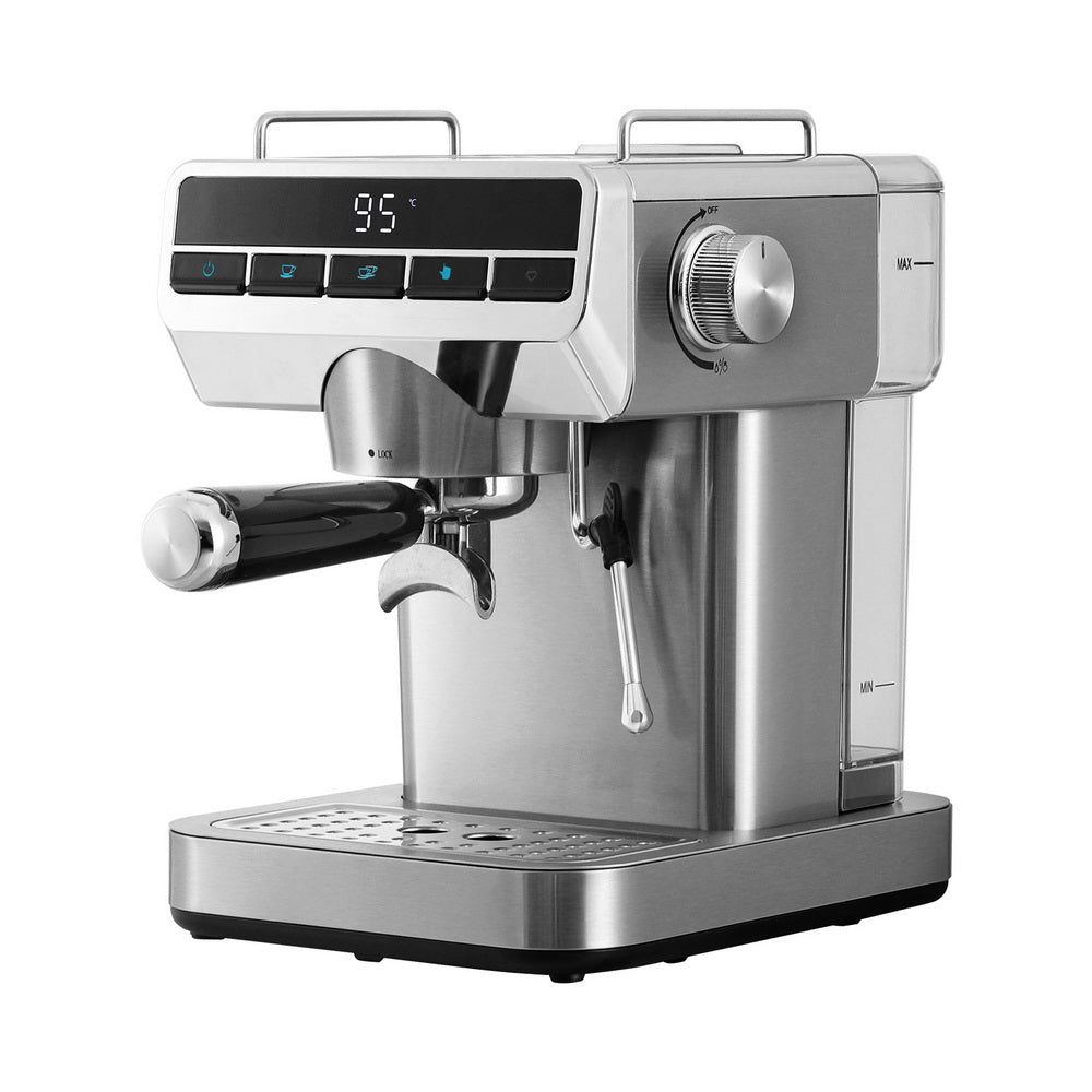 Devanti 20 Bar Espresso Coffee Maker with Milk Frother