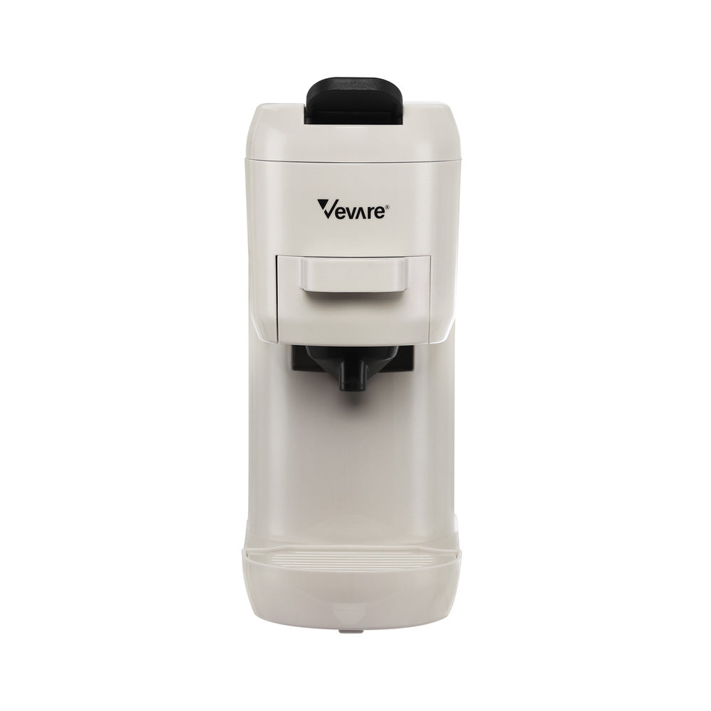 Vevare Capsule Coffee Machine 19 Bars 3-in-1 Nespresso Cafe Maker Milk White