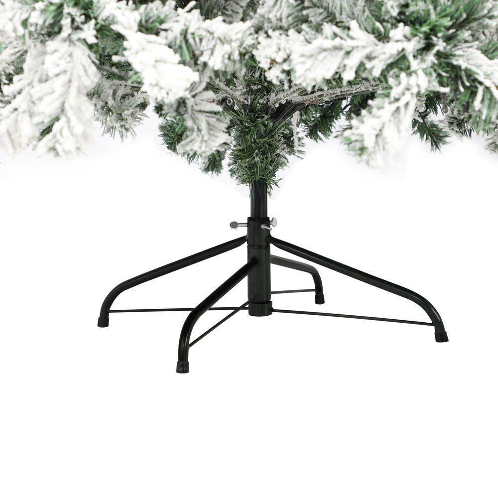 Tinseltown Christmas Tree 2.1M 7FT Snow Flocked Green