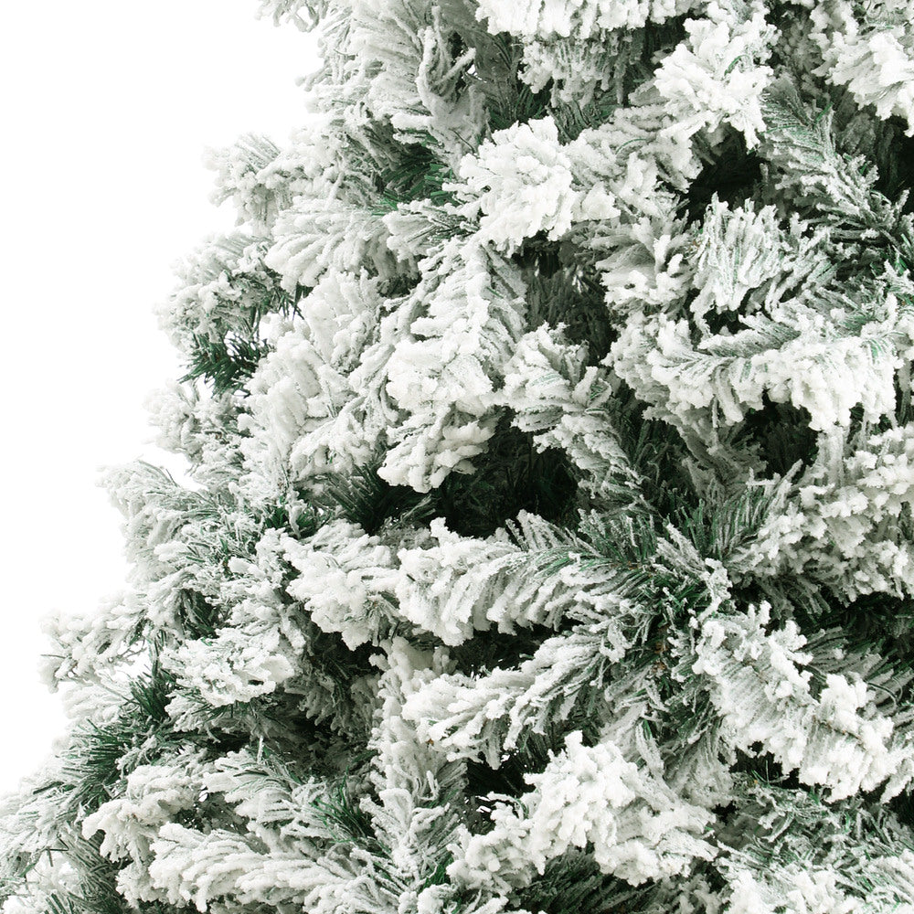 Tinseltown Christmas Tree 2.1M 7FT Snow Flocked Green