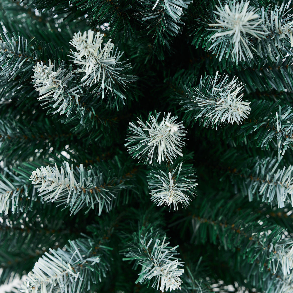 Tinseltown Slim Christmas Tree 1.8M 6FT Green and White