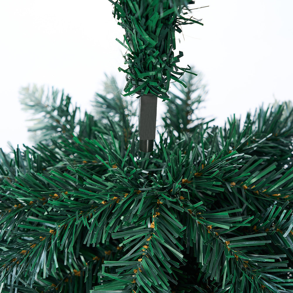 Tinseltown Slim Christmas Tree 1.8M 6FT Green and White
