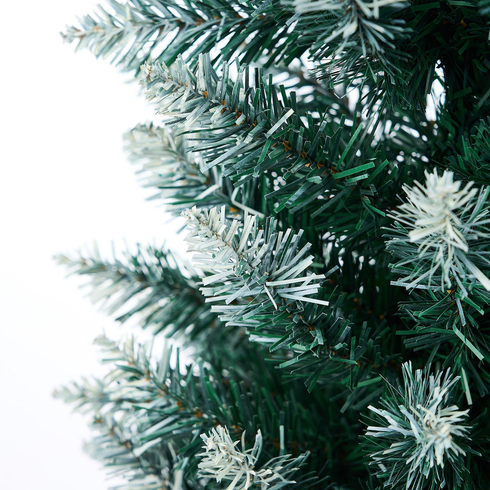 Tinseltown Slim Christmas Tree 1.8M 6FT Green and White