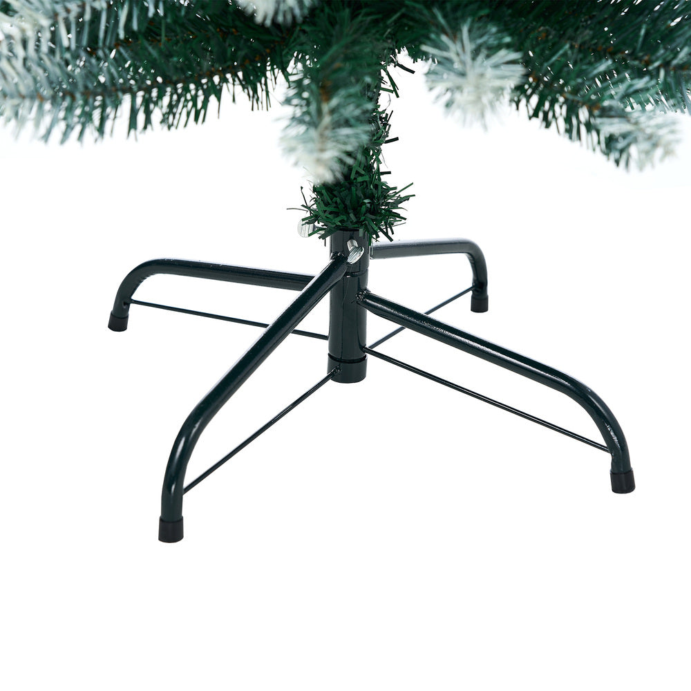 Tinseltown Slim Christmas Tree 1.8M 6FT Green and White