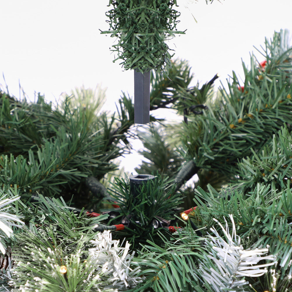 Tinseltown LED Christmas Tree 2.1M 7FT Green White 1210 Tips