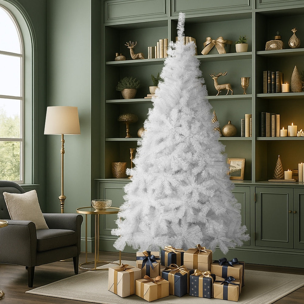Tinseltown White Christmas Tree 2.1M 7FT 1000tips