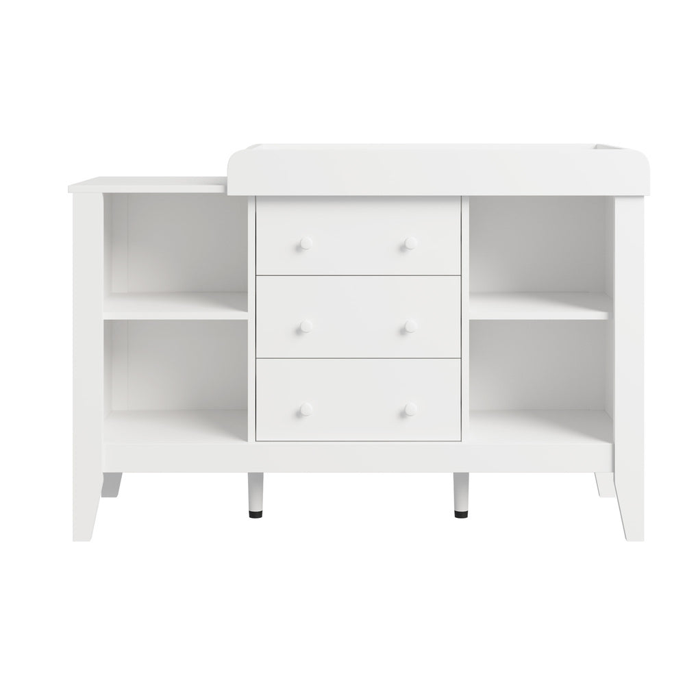 Oikiture Baby Changing Table Chest of Drawers Cabinet Nursery Furniture