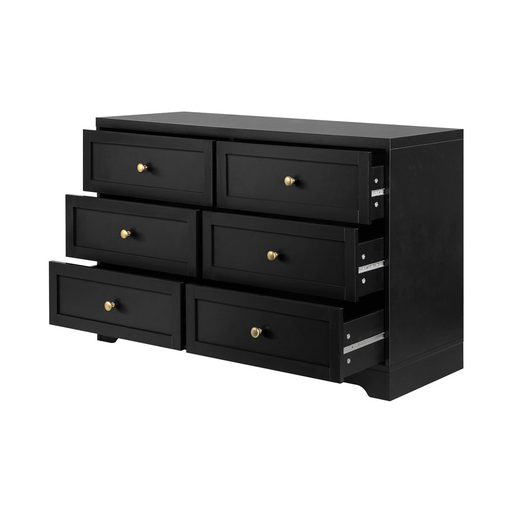 Oikiture 7 Chest of Drawers and 2 Bedside Tables Hamptons Furniture Set