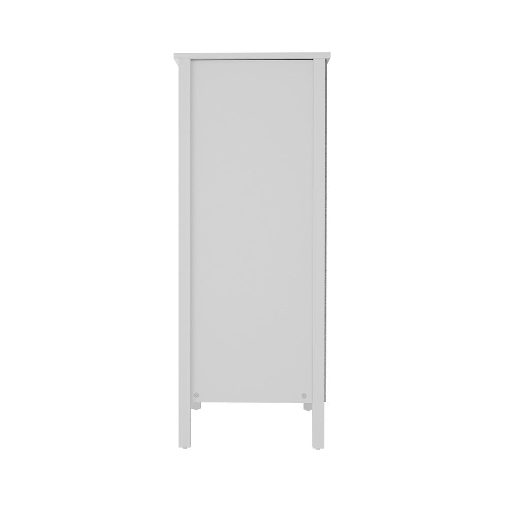 Oikiture 4 Chest of Drawers Dresser Vintage