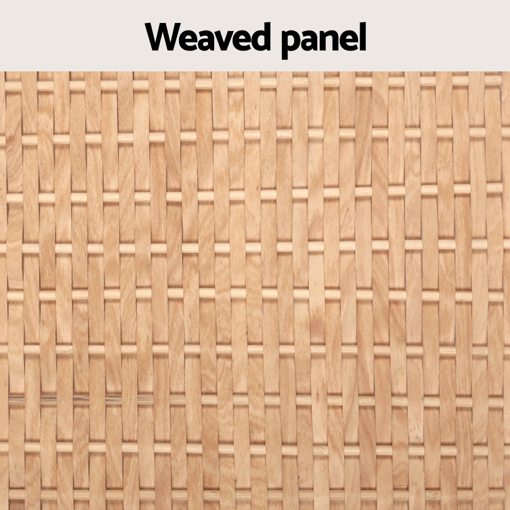 Pinewood Laundry Hamper with Removable Storage Bag and Detachable Lid