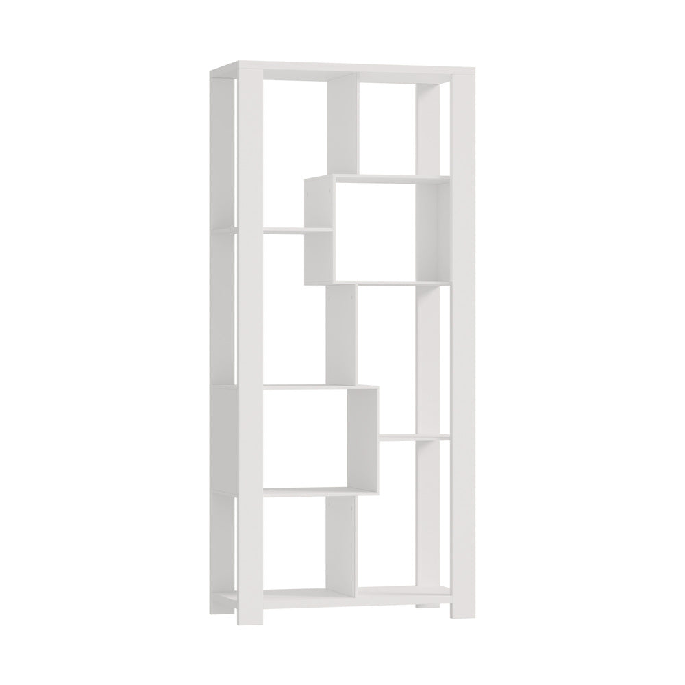 Oikiture Display Shelf Open Multi-tier Shelves White