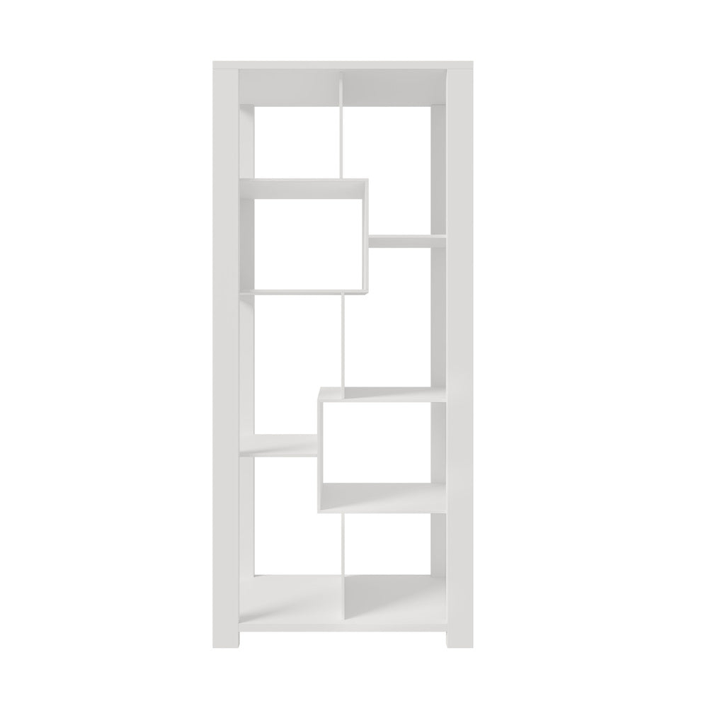 Oikiture Display Shelf Open Multi-tier Shelves White