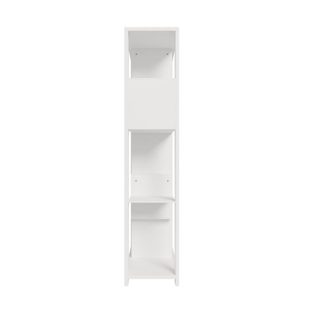 Oikiture Display Shelf Open Multi-tier Shelves White