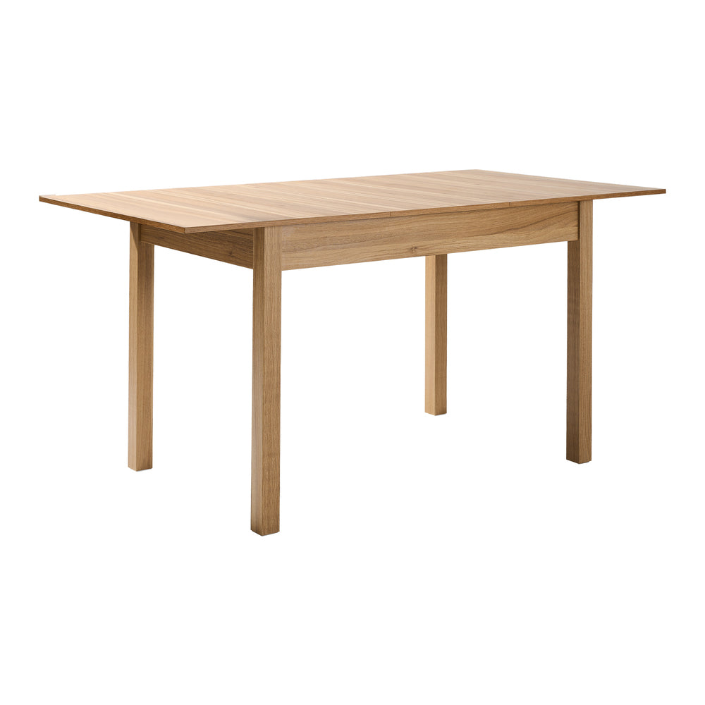 Oikiture Extendable Dining Table 1.2-1.6m Wooden Kitchen Table