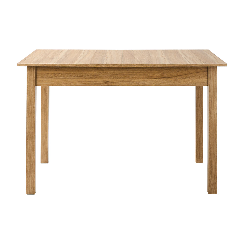 Oikiture Extendable Dining Table 1.2-1.6m Wooden Kitchen Table