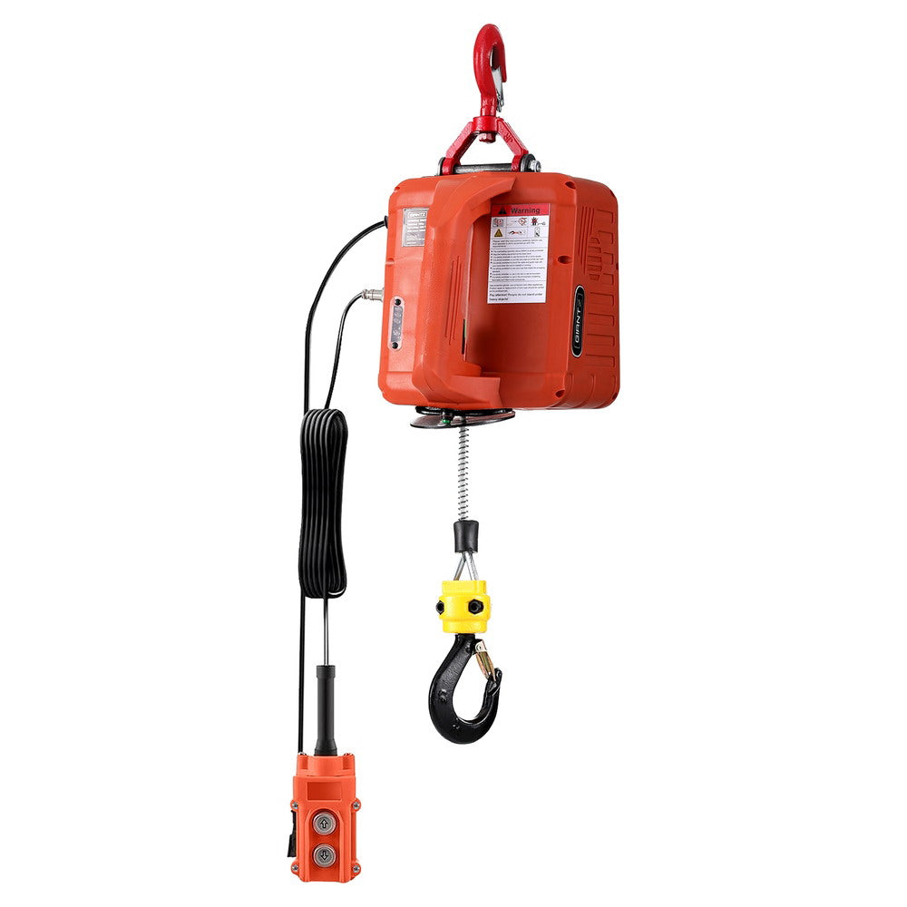Giantz 500KG Electric Hoist with Wired/Wireless Remote Control for Effortless Lifting