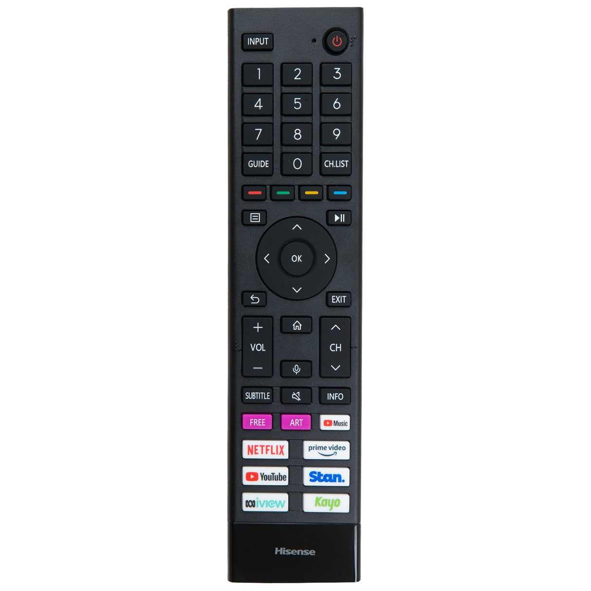 Genuine Hisense ERF3G80H TV Remote Control Original