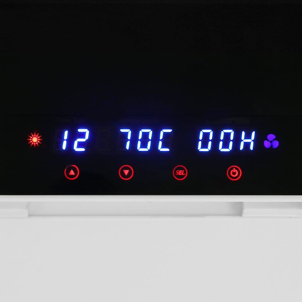 Devanti 10-Tray Premium Food Dehydrator for Healthy Snacks