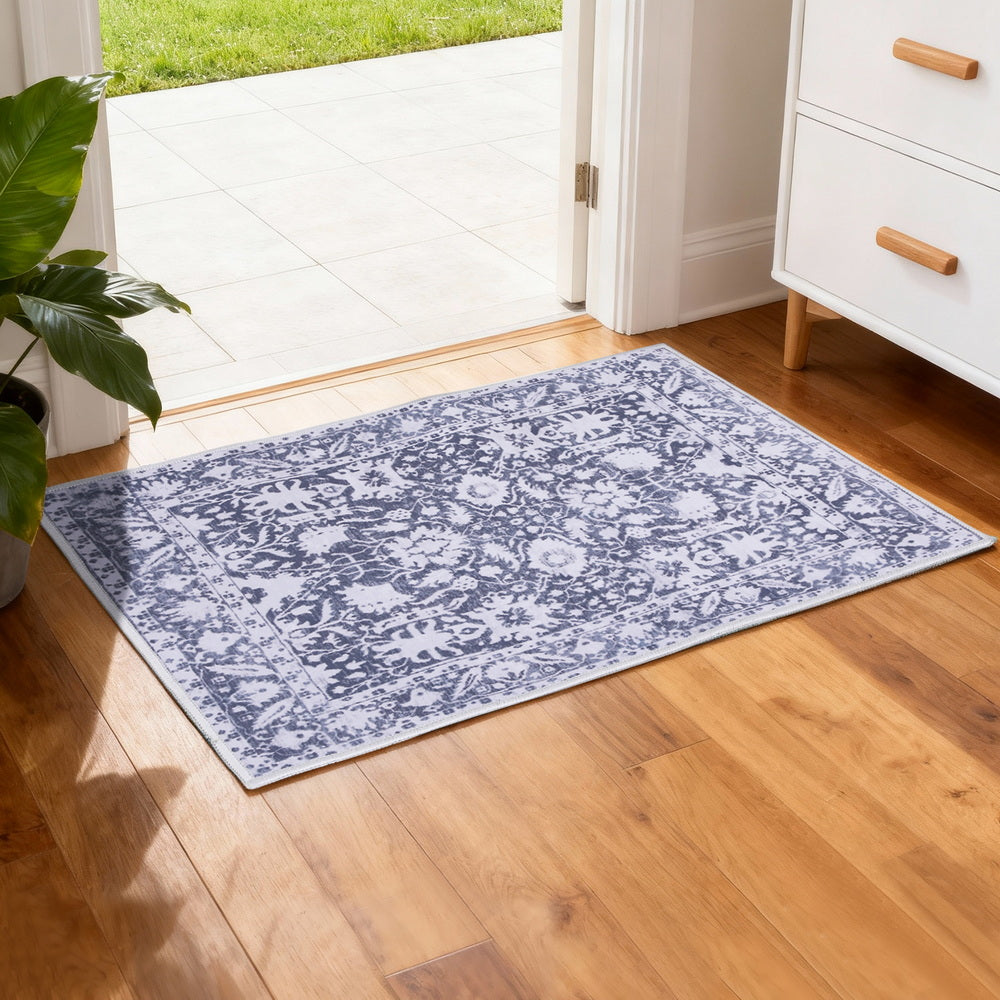 Artiss Floor Rug 50X80cm Doormat Soft Velvet Non-Slip Bath Mat Small Rug Modern