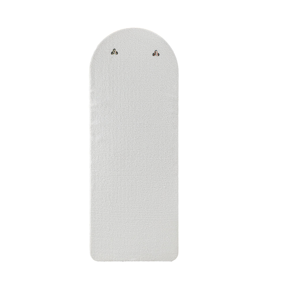 Oikiture Full Length Mirror Boucle Frame 1.6M Floor Mirrors