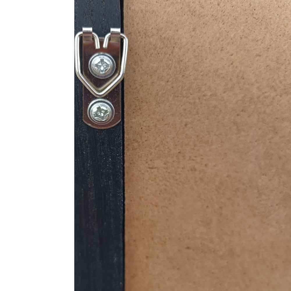 Oikiture Wooden Full Length Mirror 166x60cm Arched Floor Mirror Black